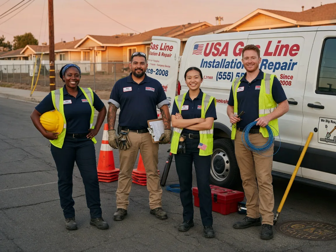 Gas Line Installation company in Buckingham, PA